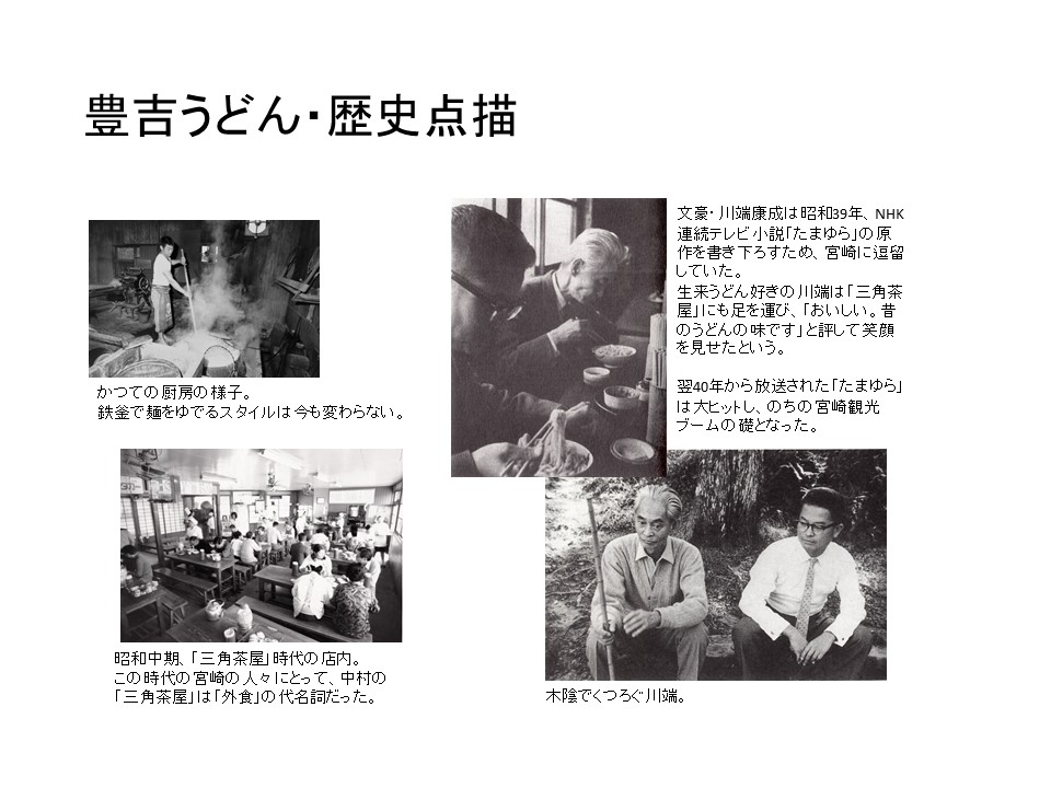 昭和中期の三角茶屋、厨房、文豪・川端康成にまつわる歴史資料